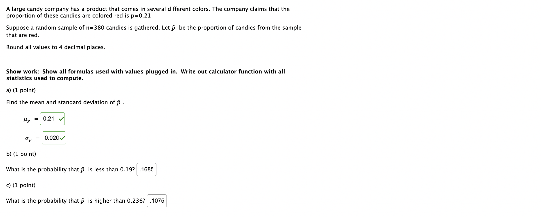 Solved Find The Correct Answer For B And C Please Use | Chegg.com