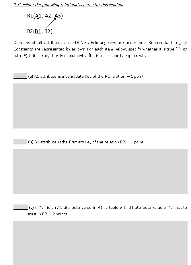 Solved 11. Consider The Following Relational Schema For This | Chegg.com