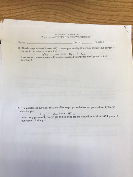 honors-chemistry-stoichiometry-worksheet-answers-isquu