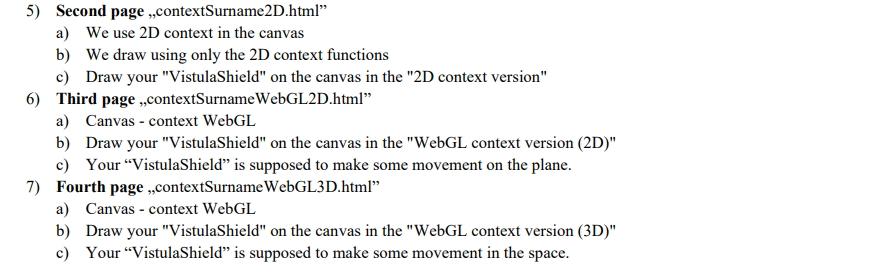 Surname Your Surname You Create A Website For Y Chegg Com