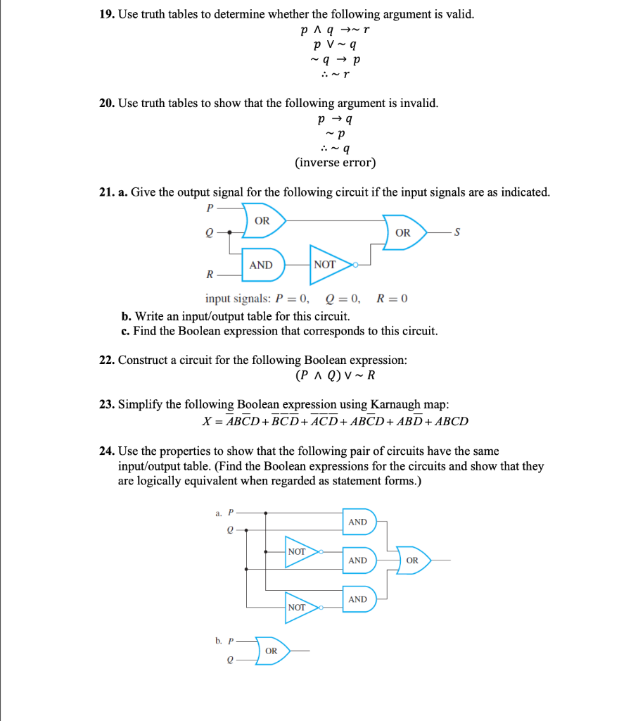 Solved 1. Fill In The Blanks Using A Variable Or Variables | Chegg.com