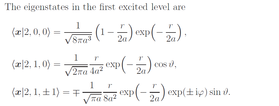 Solved 4. Hydrogen atoms are exposed to an electric field in | Chegg.com