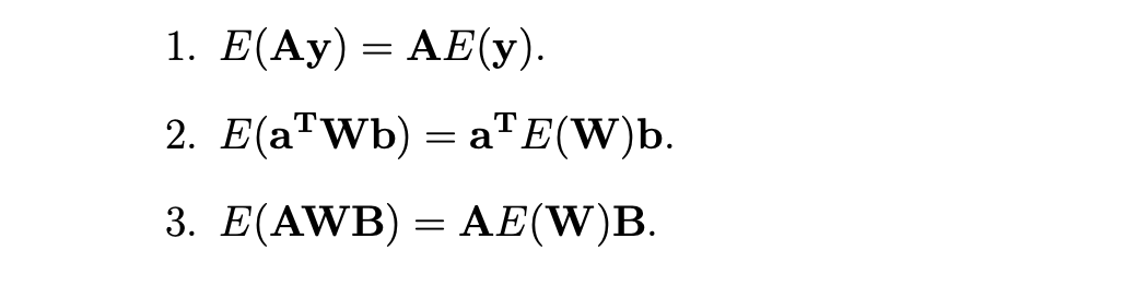 Solved 7 Suppose Y Is A Random Vector W Is A Random Mat Chegg Com