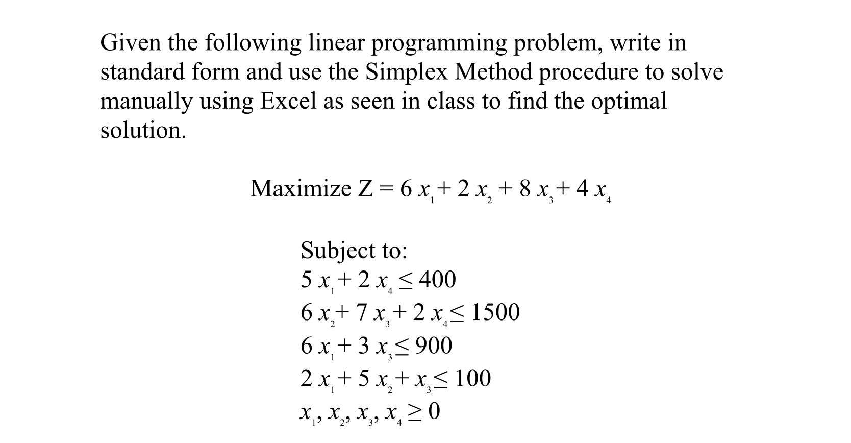 solved-given-the-following-linear-programming-problem-write-chegg