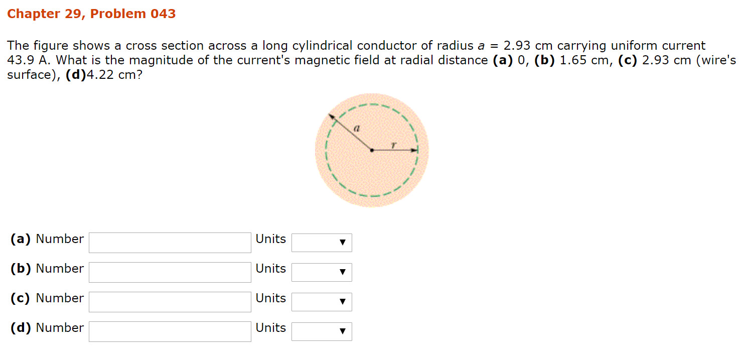 Solved Chapter 29, Problem 043 The figure shows a cross | Chegg.com