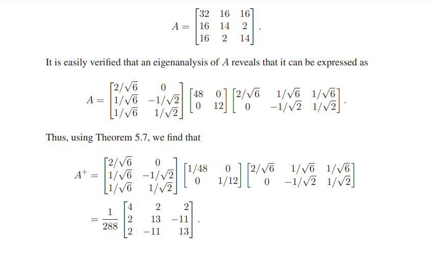 Solved Please can you explain why in the example above the | Chegg.com