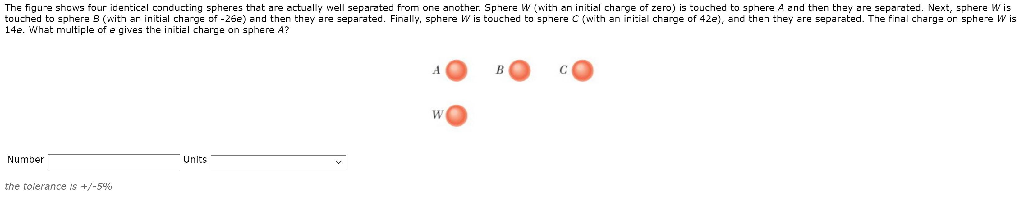 Solved The figure shows four identical conducting spheres