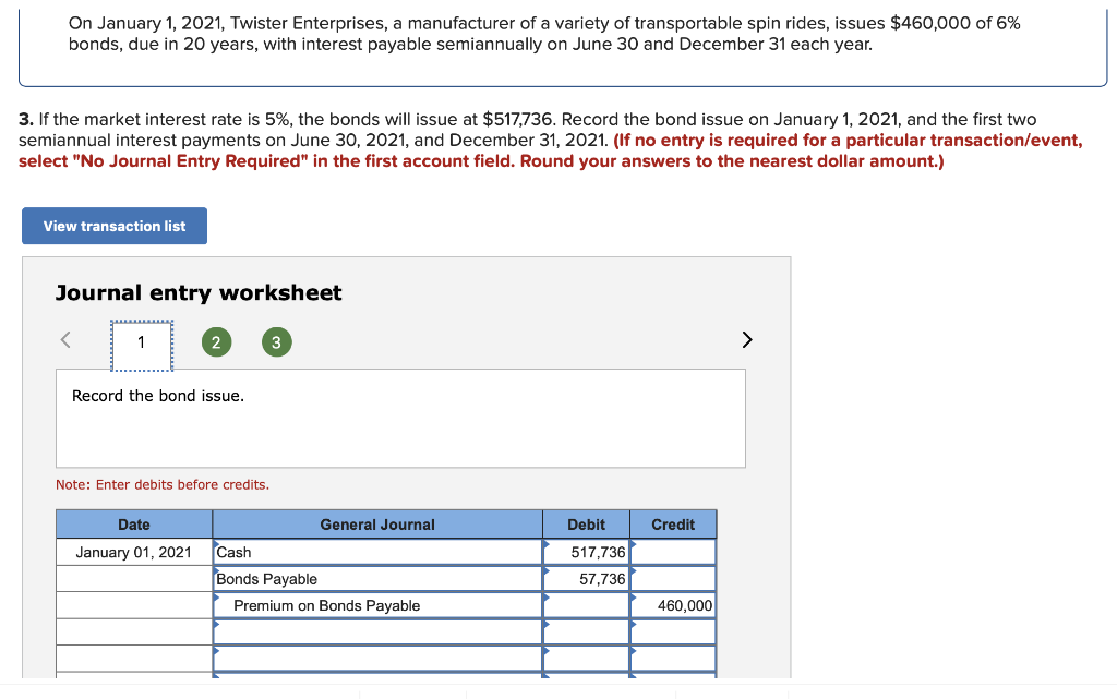 Solved On January 1, 2021, Twister Enterprises, a