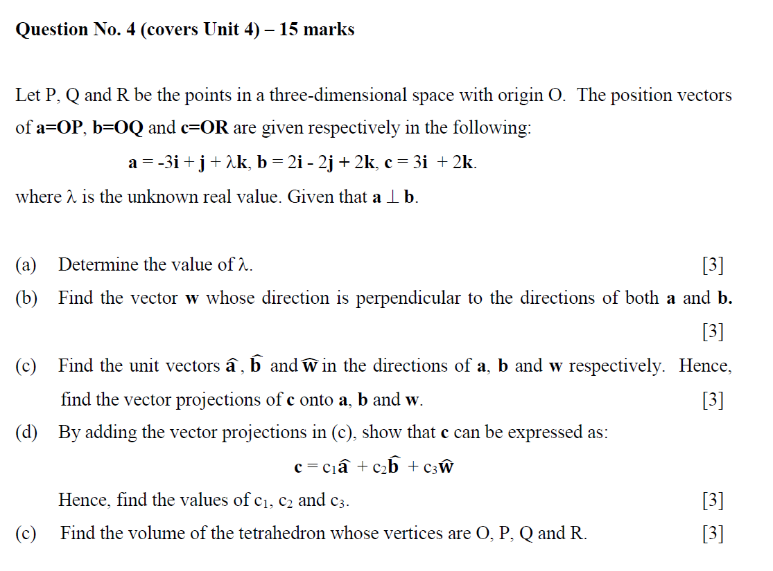 Solved Question No 4 Covers Unit 4 15 Marks Let P Q Chegg Com