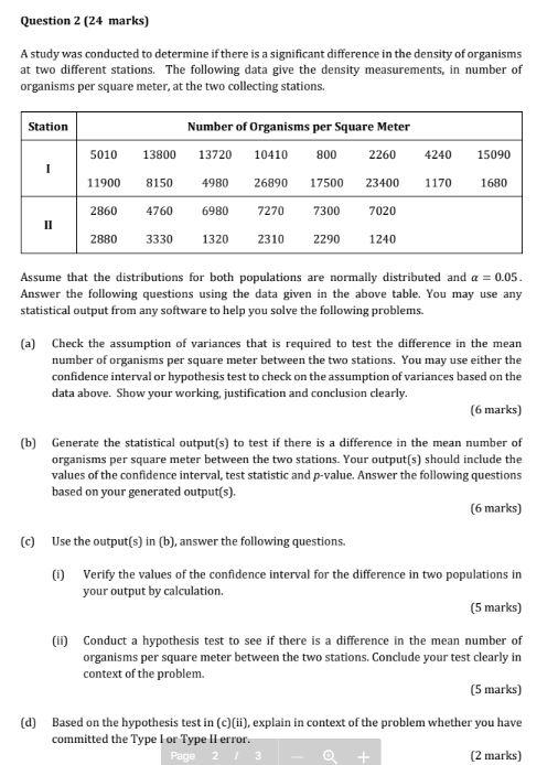 Solved A study was conducted to determine if there is a | Chegg.com