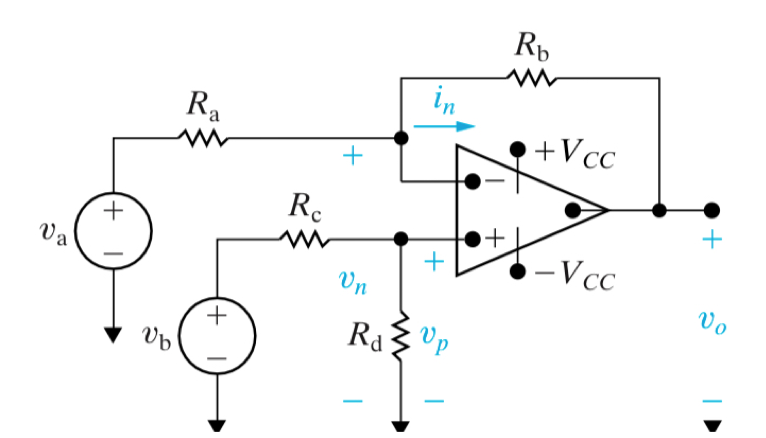 Solved Determine the gain of the amplifier. Observing the | Chegg.com