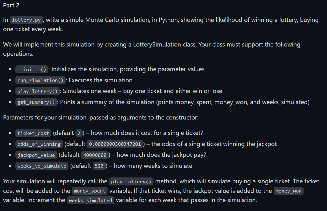 Solved Hi I need help with this 2 part python code. Can you | Chegg.com