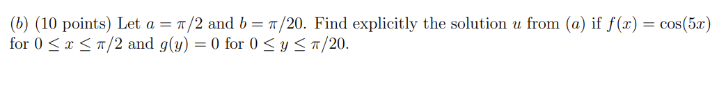 Solved Consider The Laplace Equation ∂x2∂2u+∂y2∂2u=0 In The | Chegg.com