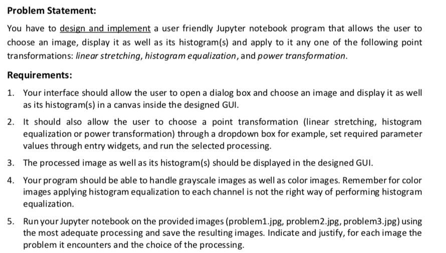 Problem Statement: You have to design and implement a | Chegg.com