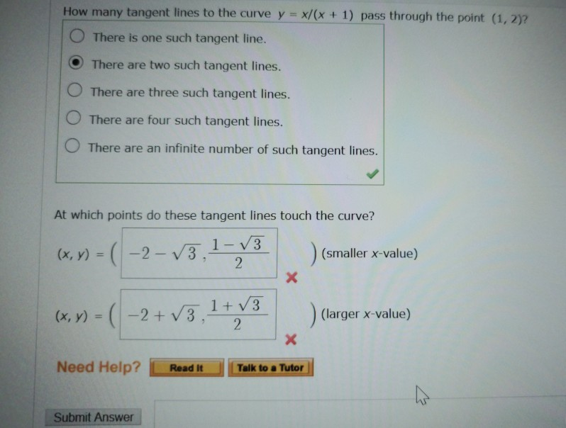 solved-how-many-tangent-lines-to-the-curve-y-x-x-1-chegg