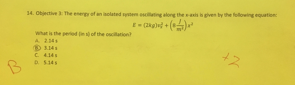 Solved 14. Objective 3: The energy of an isolated system | Chegg.com