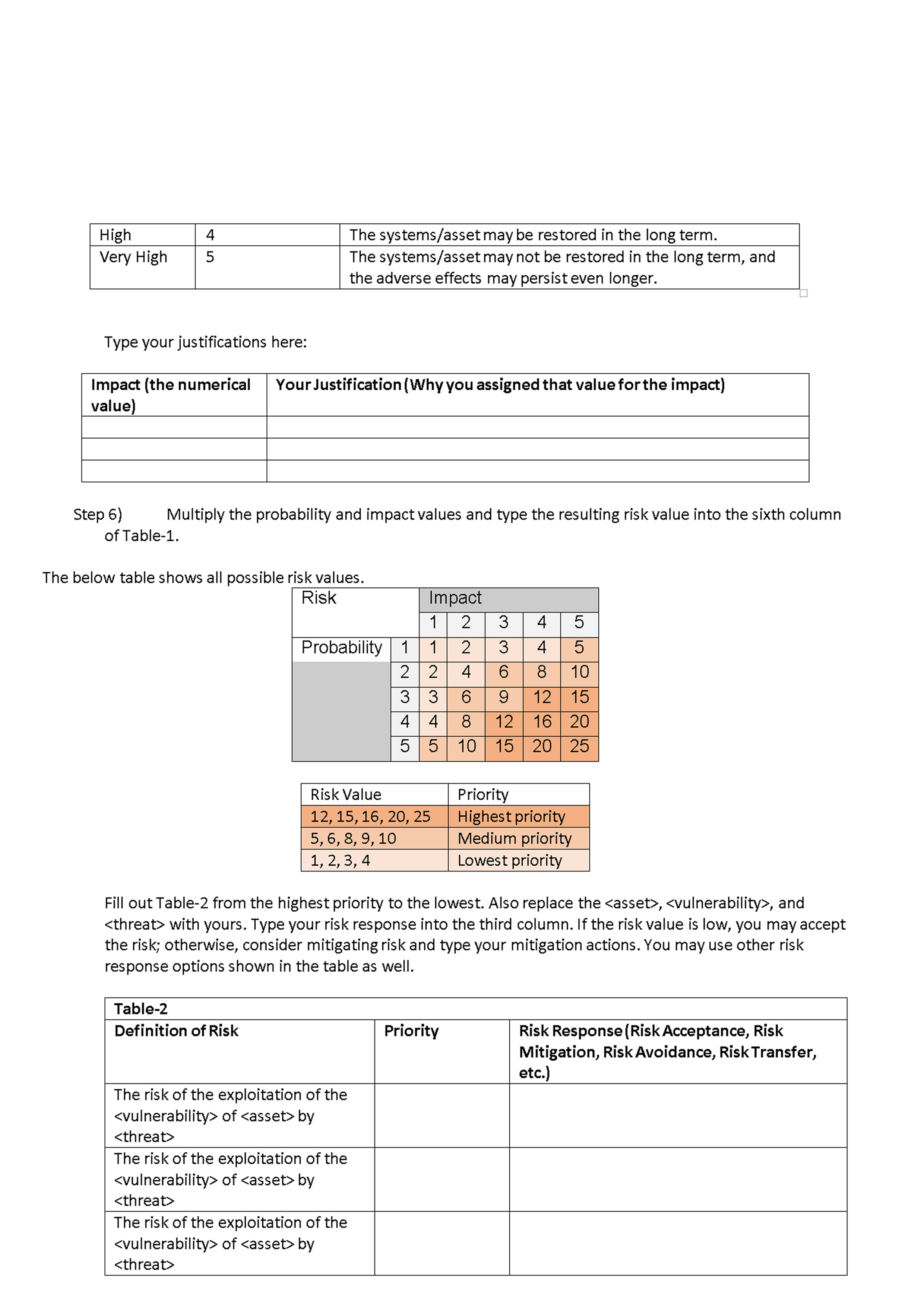 Solved Case Study: Information Security Risk Assessment In | Chegg.com