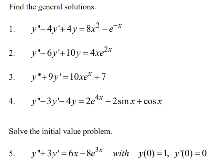 solved-find-the-general-solutions-1-y-4y-4y-8x-e-chegg