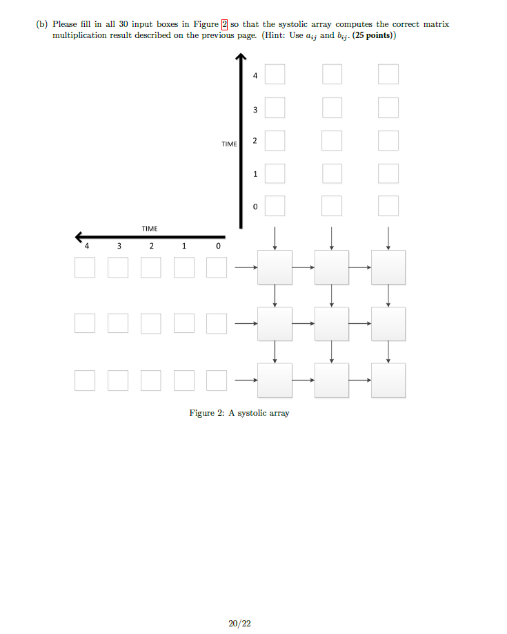 8 Systolic Arrays I Figure I shows a systolic array | Chegg.com