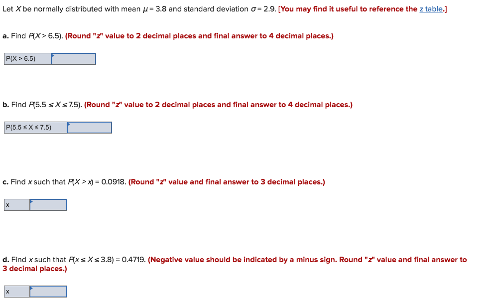 solved-let-x-be-normally-distributed-with-mean-3-8-and-chegg