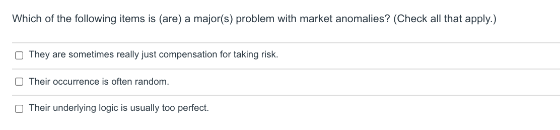 Solved Which of the following items is (are) a major(s) | Chegg.com