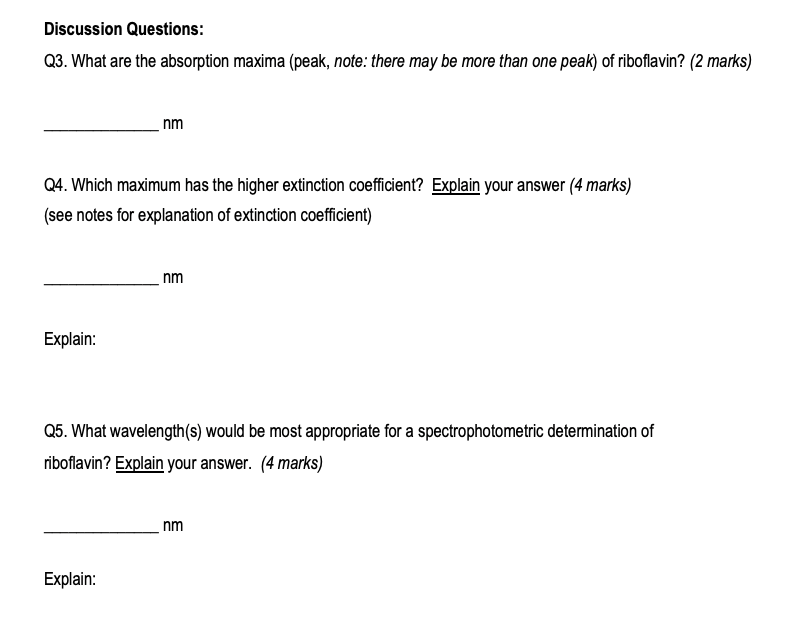 Solved Results: Part C-Determining the Absorption Spectrum | Chegg.com