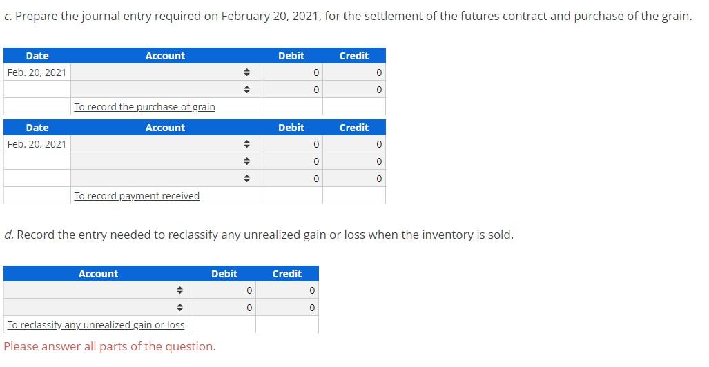 Accounting for Cash Flow Hedge: Futures Contract In | Chegg.com
