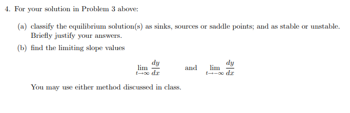 Solved I need problem 4 solved but I've listed problem 3 and | Chegg.com