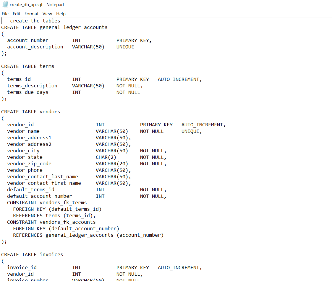 PHP-HTML-SQL my SQL database name is | Chegg.com