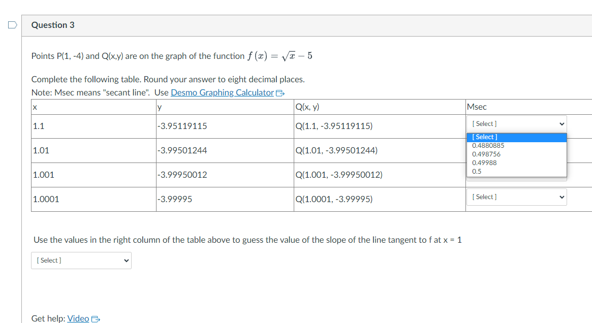 Solved Points P(1,−4) And Q(x,y) Are On The Graph Of The | Chegg.com