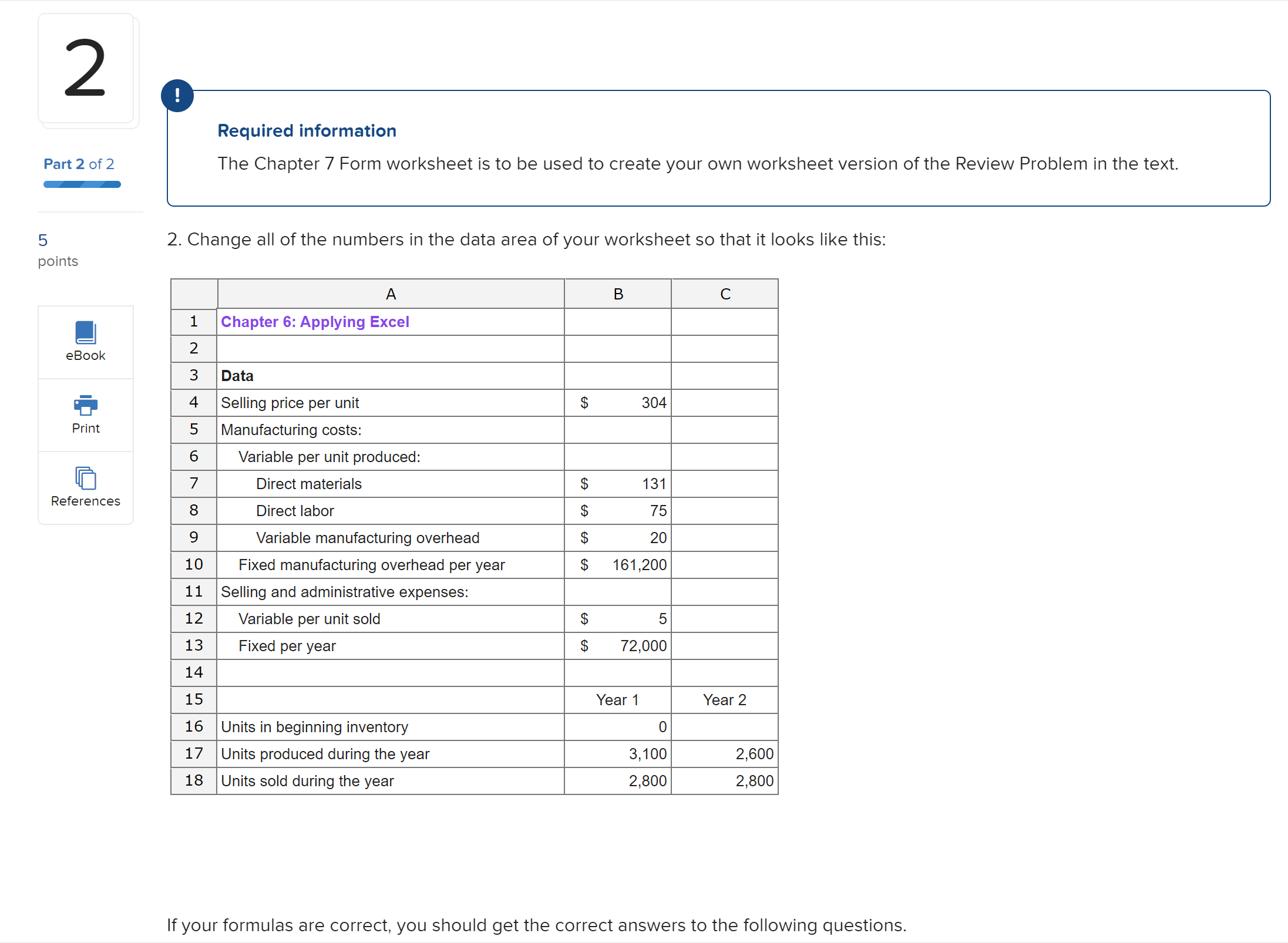Net Operating Under Variable Solved a. What is the net operating income (loss) in Year | Chegg.com