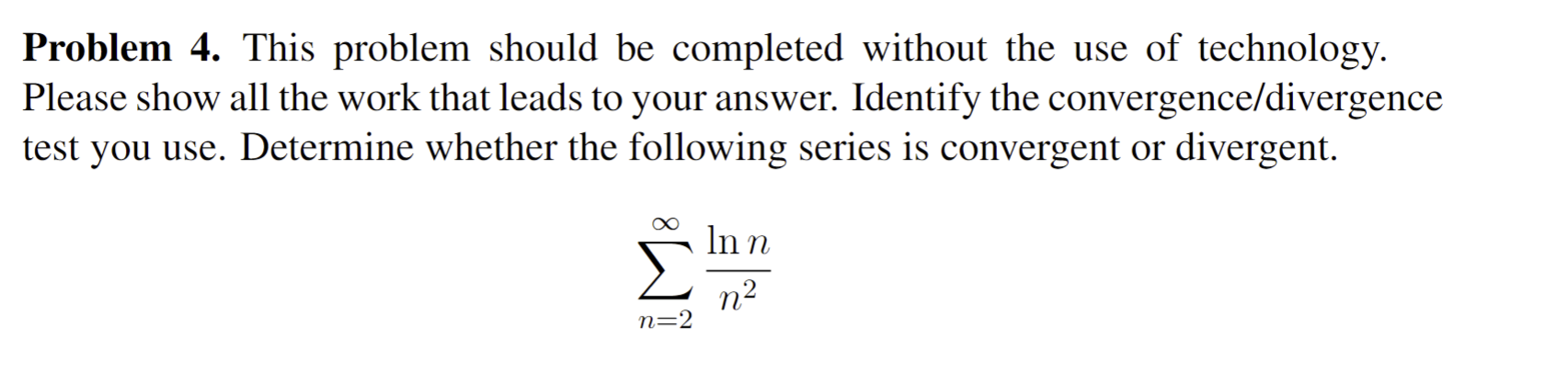 Solved Problem 4. This problem should be completed without | Chegg.com