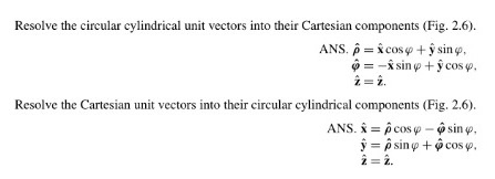 Solved Resolve the circular cylindrical unit vectors into | Chegg.com