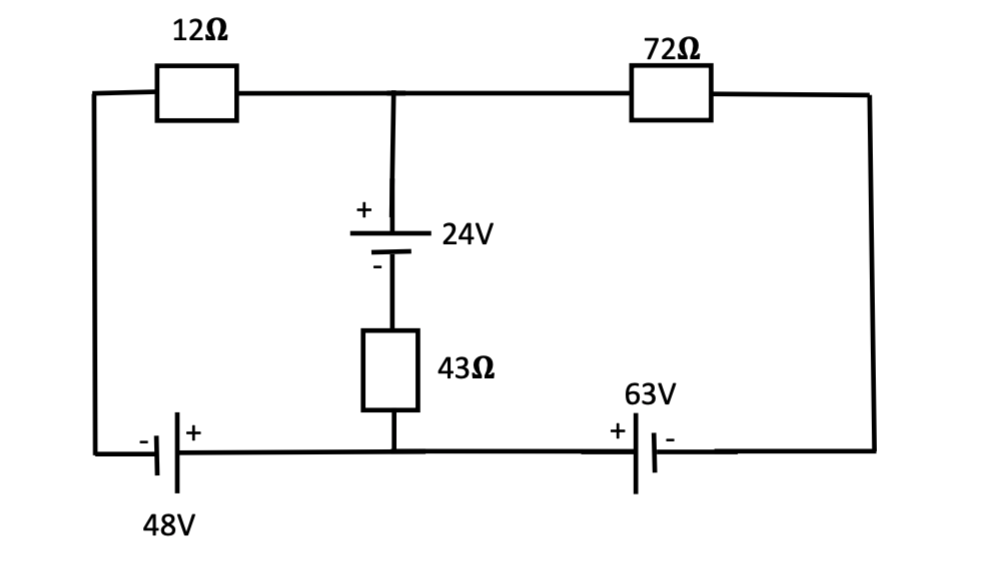 Solved In the figure below, all three currents must be | Chegg.com