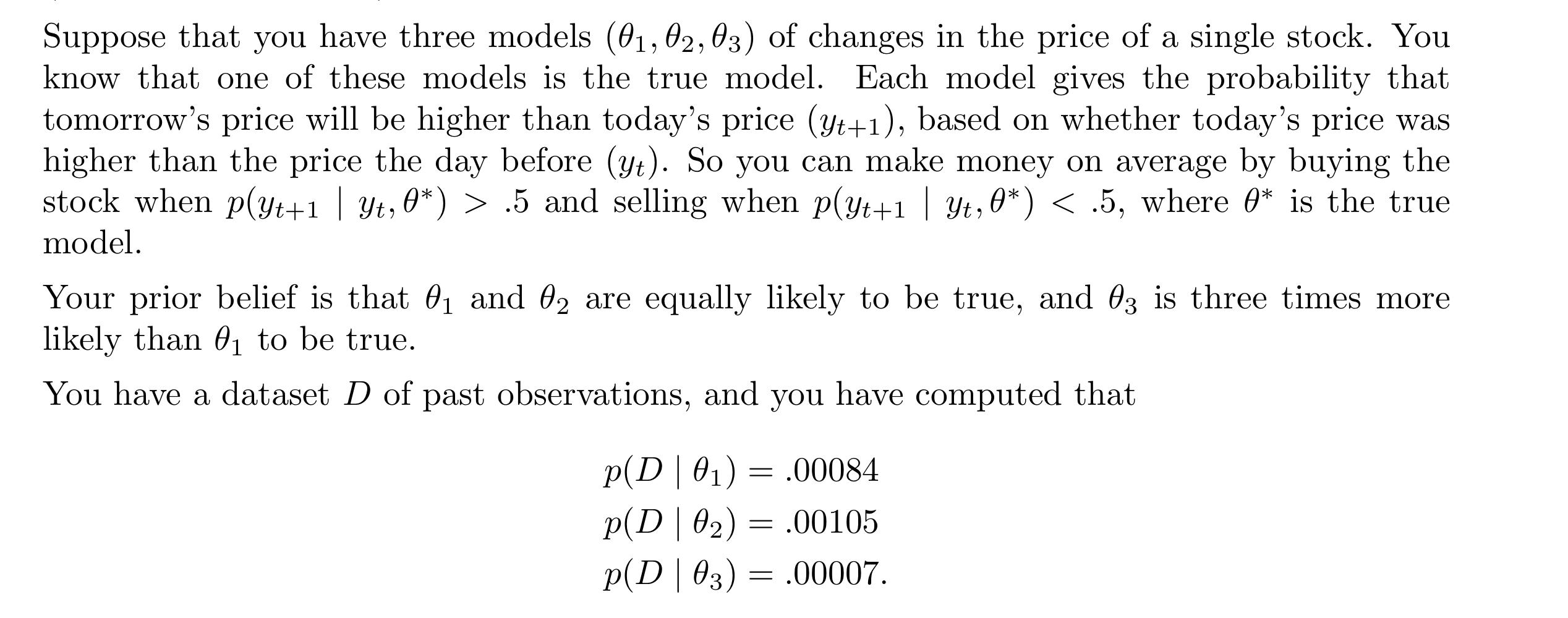 Solved This Problem Is Based On Bayesian Learning Suppose Chegg Com   PhpPvNr7F