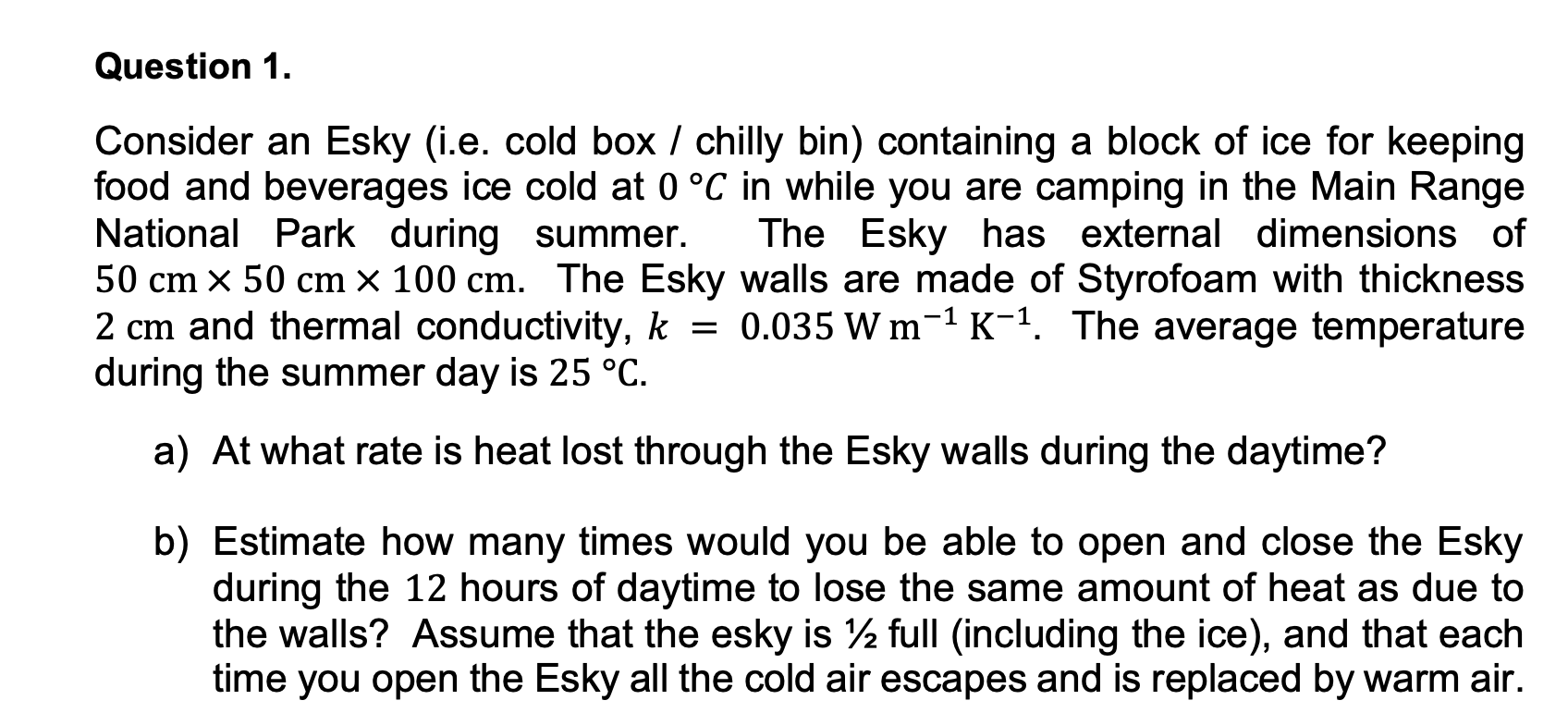 Esky sales chilly bin