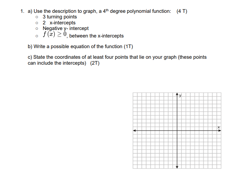 Solved Show all your work please, thank you so much to the | Chegg.com