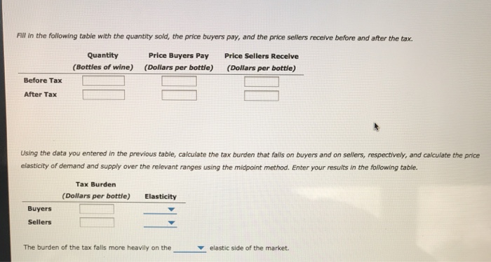 Solved The drop down options are in order: | Chegg.com