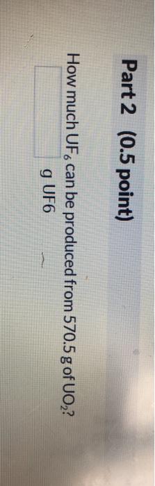 Solved 02 Question 1 Point A See Page 289 The Uranium Chegg Com