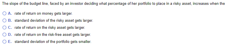 Solved The Indifference Curves Of Two Investors Are Plotted | Chegg.com