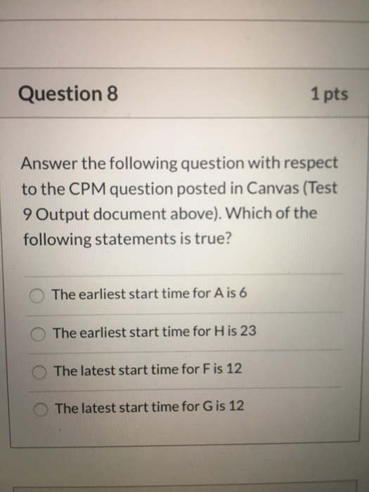 Solved Question 8 1 pts Answer the following question with | Chegg.com