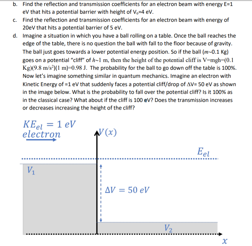 Solved b. Find the reflection and transmission coefficients | Chegg.com
