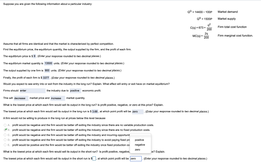Solved Suppose you are given the following information about | Chegg.com