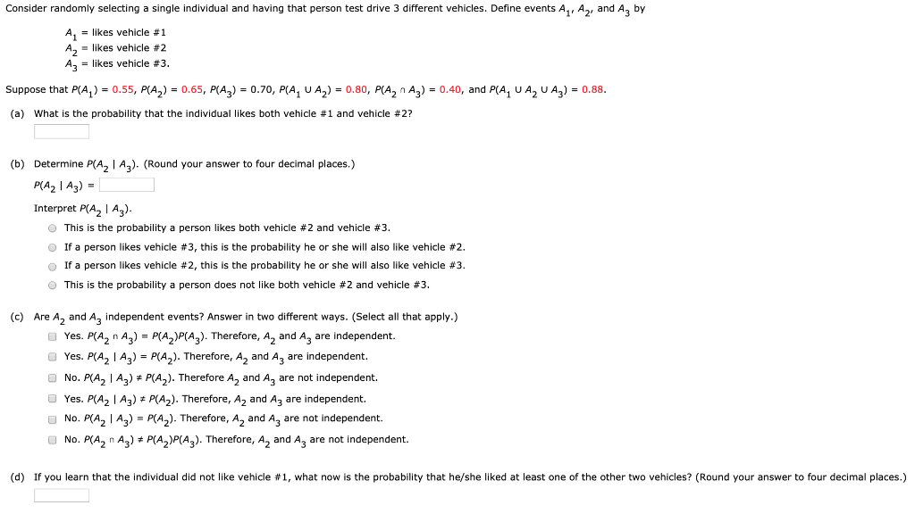 Solved Consider Randomly Selecting A Sing Le Individual A Chegg Com