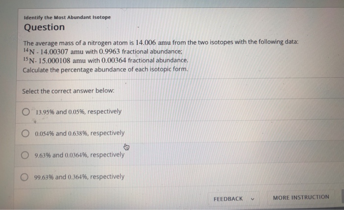 solved-identify-the-most-abundant-isotope-question-the-chegg