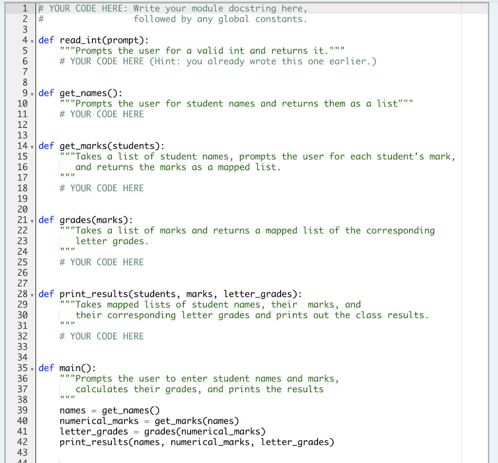 Solved The program from the previous question is Pylint | Chegg.com