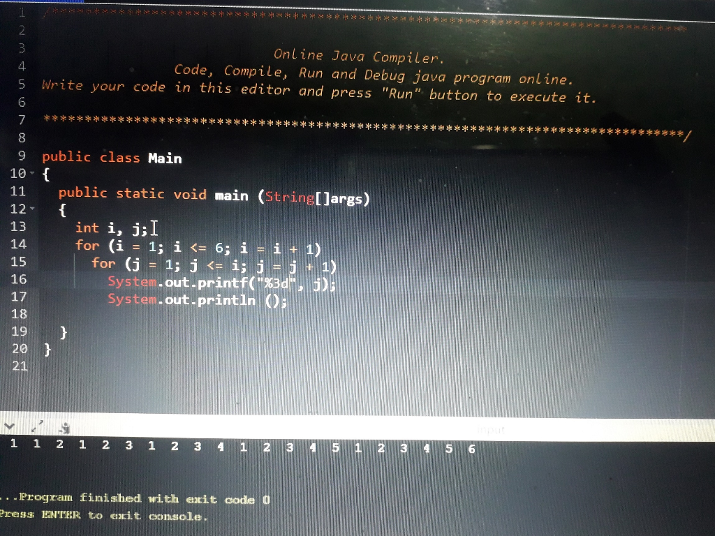 Solved 4 Exact Output Following Code Segment Int J 1 Q