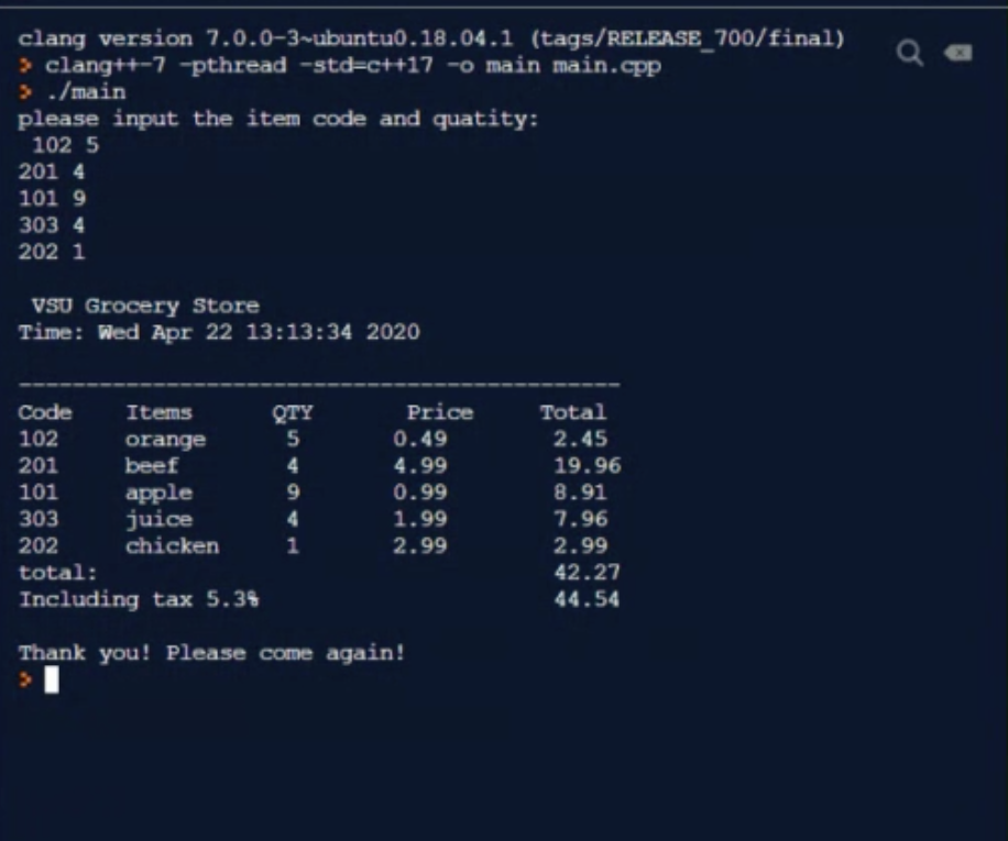 Solved C++ , in repl.it write this code by sample way as | Chegg.com