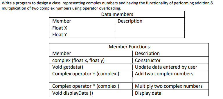 Solved Write a program to design a class representing | Chegg.com