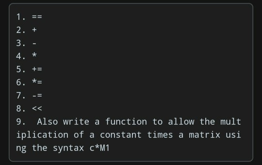 Solved class matrixType private: int matrix[3][3]; public: | Chegg.com